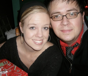 Christmas 2006, just a few weeks before our wedding.
